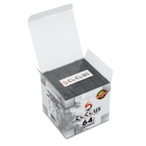 CocoUS Charcoal 64 pieces 26mm Cubes - Image 3