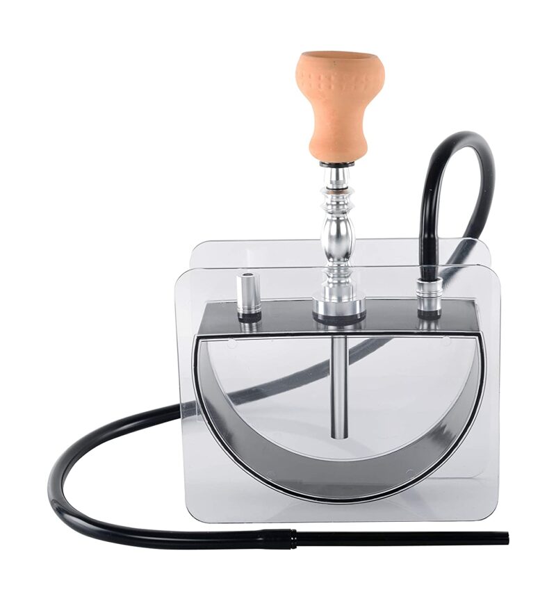 16" ACRYLIC HOOKAH SEMICIRCLE