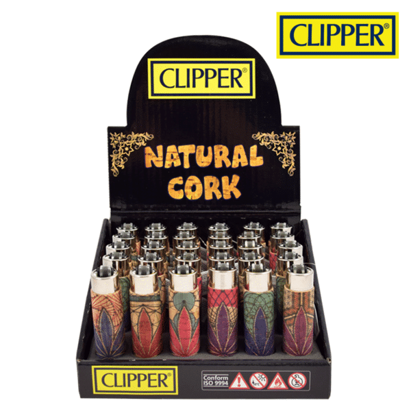 clipper clipper lighters 30ct cover design display cork leaves 16 cover 84082